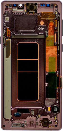 Oled Assembly Frame Samsung Galaxy Note 9 Service Pack Metallic Copper