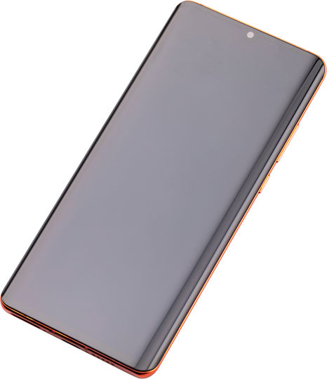 Oled Assembly Frame Huawei P30 Pro Aftermarket Plus Orange