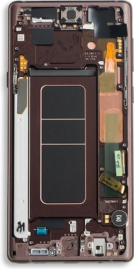 Oled Assembly Frame Samsung Galaxy Note 9 Service Pack Metallic Copper