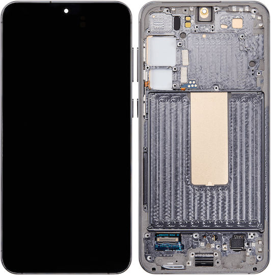 OLED Montage Rahmen Samsung Galaxy S23 Plus 5G US & International Service Pack Grüne