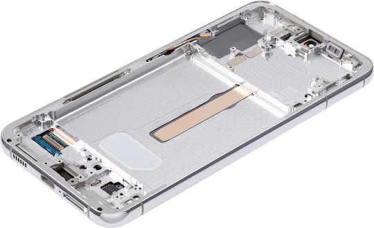 Oled Assembly Frame Samsung Galaxy S22 Plus 5g Service Pack White