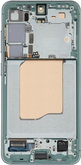 Oled Montage Rahmen Samsung Galaxy S25 5G Unser & Internationaler Service Pack Minz