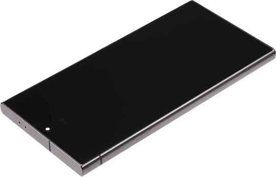 OLED модул с рамка Samsung Galaxy S24 Ultra US & International Version Aftermarket Plus 120Hz Titanium Black