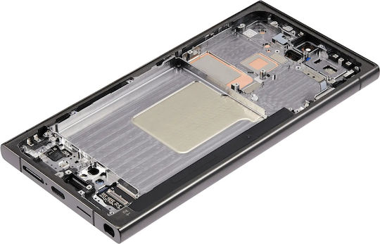 OLED модул с рамка Samsung Galaxy S24 Ultra US & International Version Aftermarket Plus 120Hz Titanium Black