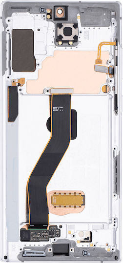 Oled Assembly Frame Samsung Galaxy Note 10 Plus 5g Aftermarket Plus Aura White