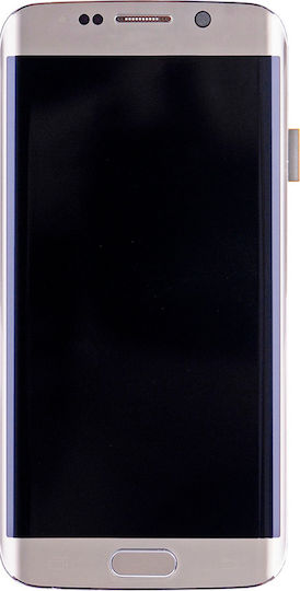 Oled Assembly Frame Samsung Galaxy S6 Edge Cdma Verizon Sprint Service Pack Gold