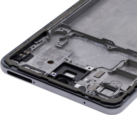 OLED модул с рамка Samsung Galaxy A72 A725 2021 Service Pack Черен