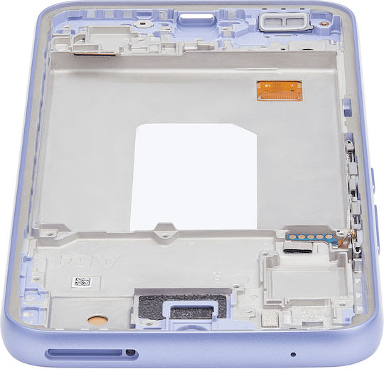 Oled Ersatzbildschirm mit Rahmen Samsung Galaxy A54 5G A546 2023 Us & International Version Aftermarket Plus Lila