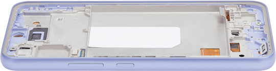 Oled Ersatzbildschirm mit Rahmen Samsung Galaxy A54 5G A546 2023 Us & International Version Aftermarket Plus Lila