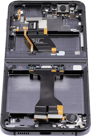 Inner Oled Assembly Frame Samsung Galaxy Z Flip 5 5g Us & International Aftermarket Graphite