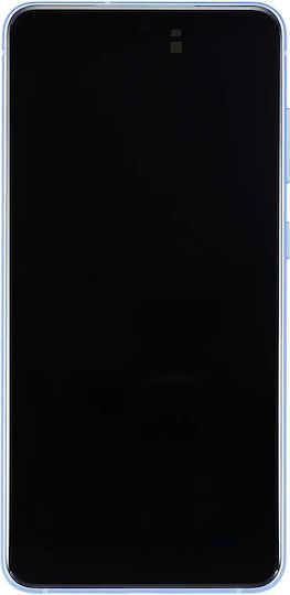 OLED Ersatzbildschirm für Mobiltelefone mit Rahmen Samsung Galaxy S21 FE 5G US & Internationale Version Nachbau Plus 120Hz Blau