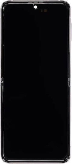 Вътрешен OLED модул с рамка Samsung Galaxy Z Flip 3 5G US и International Aftermarket Лавандулов