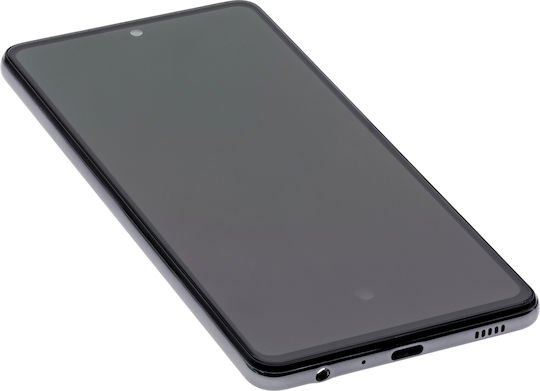 OLED модул с рамка Samsung Galaxy A72 A725 2021 Service Pack Черен