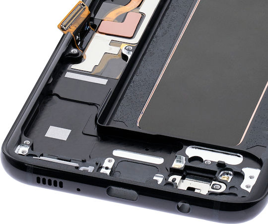 Oled Assembly Frame Samsung Galaxy S8 Plus Aftermarket Plus Midnight Black