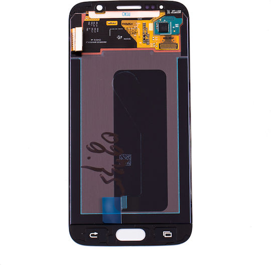 Oled Assembly Without Frame Samsung Galaxy S6 Service Pack White Pearl