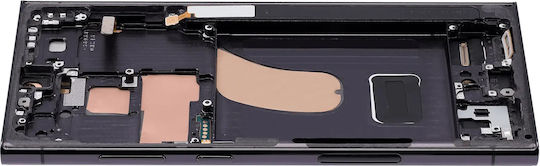 Oled Assembly Frame Samsung Galaxy S23 Ultra Us & International Aftermarket Pro 120hz Phantom Black