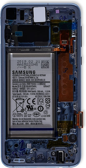 Oled Assembly Frame Samsung Galaxy S10e Service Pack Prism Blue