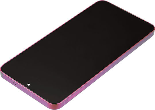 Oled Asamblare Cu Ramă Samsung Galaxy S25 Plus 5g Versiune US și Internațională Service Pack Roșu Coral