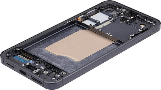 Oled Assembly Frame Samsung Galaxy S25 5g Us & International Aftermarket Plus Blue Black