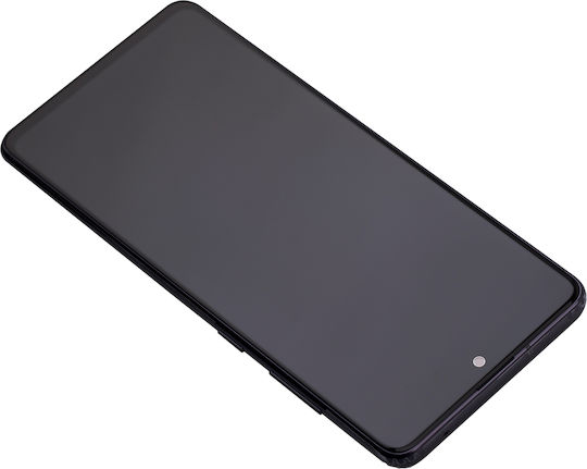 Oled Assembly Frame Samsung Galaxy Note 10 Lite Service Pack Aura Black