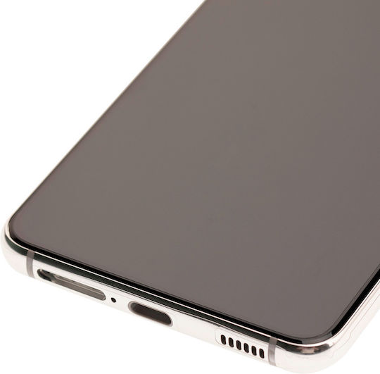 Oled Montage Rahmen Samsung Galaxy S21 5G Service Pack Phantom Weiß