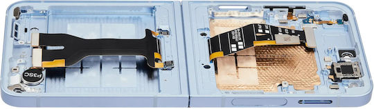 Innen-OLED-Baugruppe Rahmen Samsung Galaxy Z Flip 6 5G US & International Aftermarket Blau