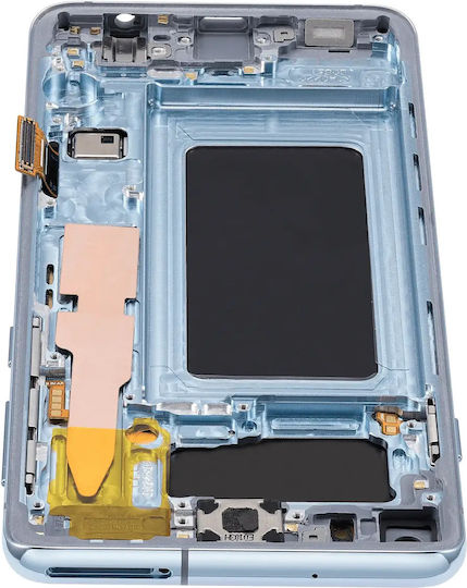 OLED модул рамка Samsung Galaxy S10 aftermarket Plus Prism син