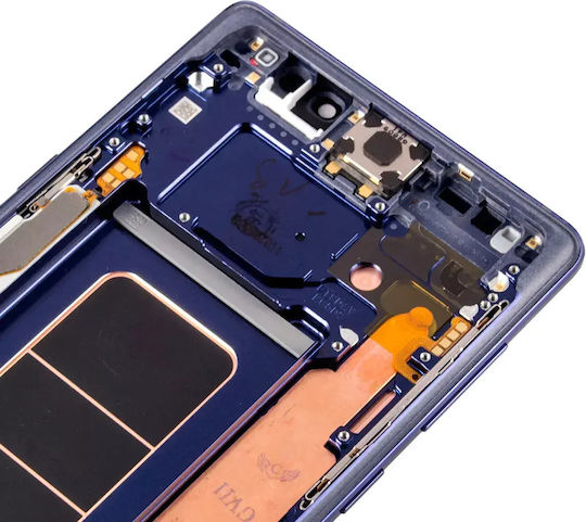 Oled Asamblare cu ramă Samsung Galaxy Note 9 Service Pack Albastru Ocean