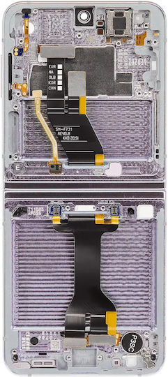 Ansamblu intern OLED cu ramă Samsung Galaxy Z Flip 5 5G US și internațional aftermarket lavandă