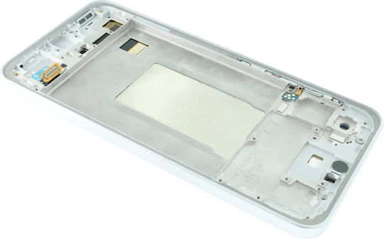 Oled Asamblare Cu Ramă Samsung Galaxy A36 5G A366 2025 Aftermarket Plus Alb