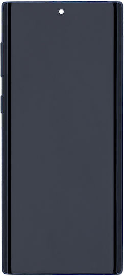 Oled Assembly Frame Samsung Galaxy Note 10 Aftermarket Plus Aura Glow Silver