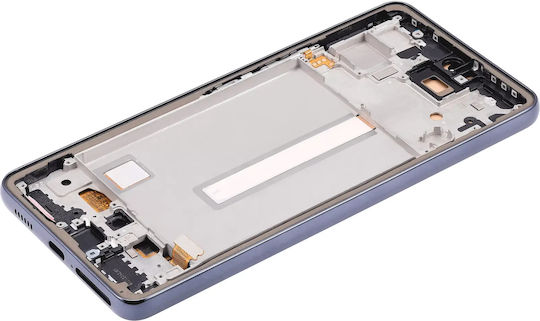 Oled Assembly Frame Samsung Galaxy A53 5g A536 2022 6.36" Aftermarket Plus Black