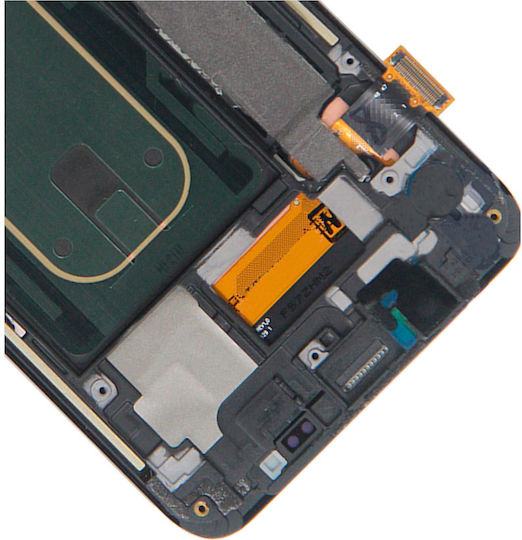 Lcd Assembly Frame Samsung Galaxy S6 Edge Plus Service Pack Verizon Black Sapphire
