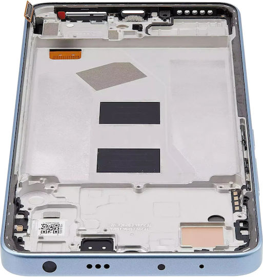 Ansamblu LCD cu ramă Xiaomi Redmi Note 13 4G Aftermarket Incell Albastru Gheață