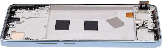 Ansamblu LCD cu ramă Xiaomi Redmi Note 13 4G Aftermarket Incell Albastru Gheață