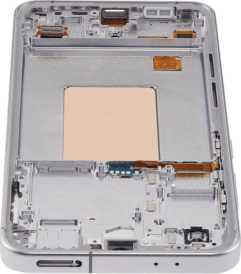 OLED комплект с рамка Samsung Galaxy S24 Fe 5g US и международна версия 6.62" aftermarket plus сив