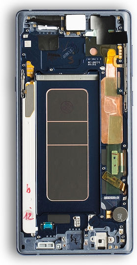 Oled Asamblare cu ramă Samsung Galaxy Note 9 Service Pack Albastru Ocean