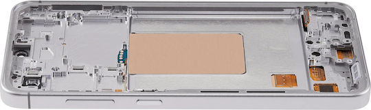 OLED комплект с рамка Samsung Galaxy S24 Fe 5g US и международна версия 6.62" aftermarket plus сив