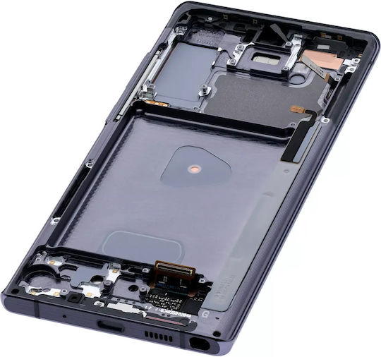 Oled Assembly Rahmen Samsung Galaxy Note 20 5g Service Pack Mystic Grau