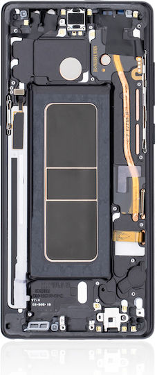 Oled Assembly cu ramă Samsung Galaxy Note 8 Service Pack Negru Midnight