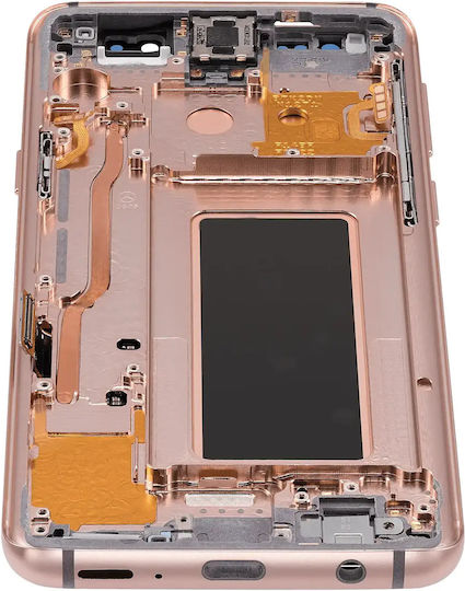 Oled Assembly Frame Samsung Galaxy S9 Aftermarket Plus Sunrise Gold