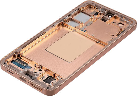 Oled Assembly Frame Samsung Galaxy S24 5g Us & International Version Service Pack Sandstone Orange