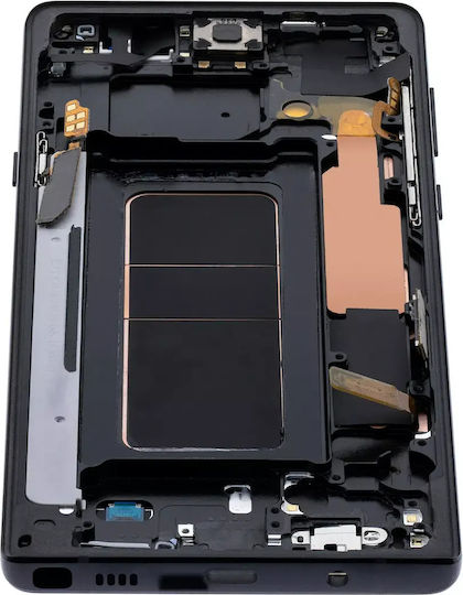 Oled Assembly Frame Samsung Galaxy Note 9 Service Pack Midnight Black