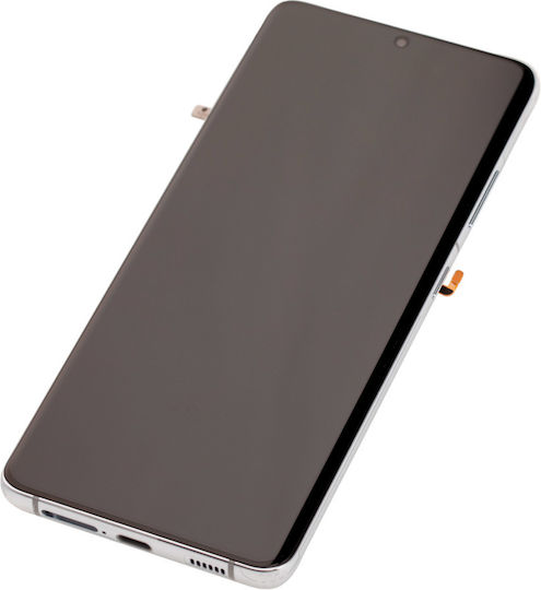 Oled Assembly Frame Samsung Galaxy S21 Ultra 5g Service Pack Phantom Silver