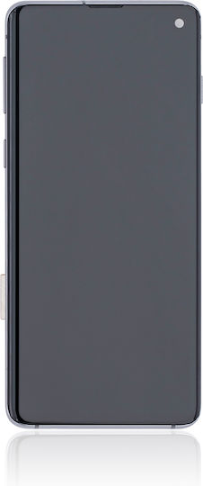 Oled Assembly cu ramă Samsung Galaxy S10 Service Pack Prism Ceramic Negru