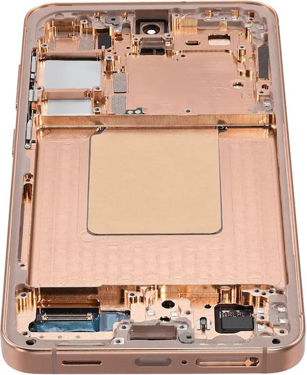 Oled Assembly Frame Samsung Galaxy S24 5g Us & International Version Service Pack Sandstone Orange