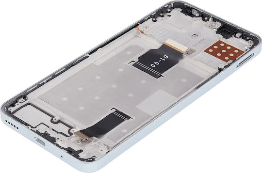 Lcd Assembly Frame Honor X8a X50i 90 Lite Aftermarket Plus Titanium Silver