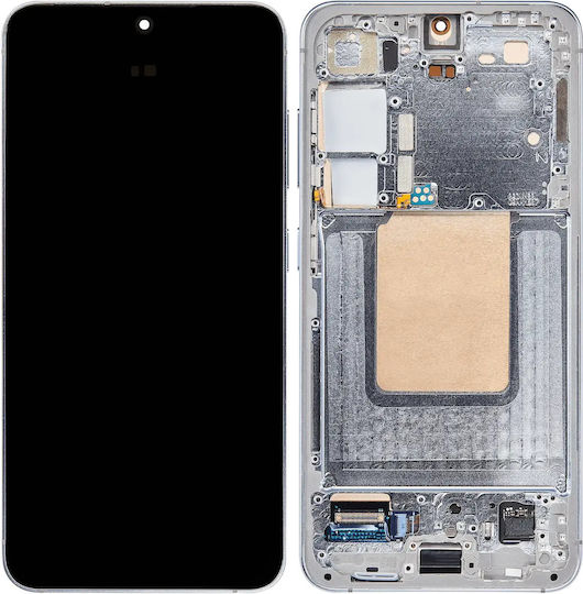 Oled Assembly Frame Samsung Galaxy S24 5g Us & International Version Service Pack Sapphire Blue