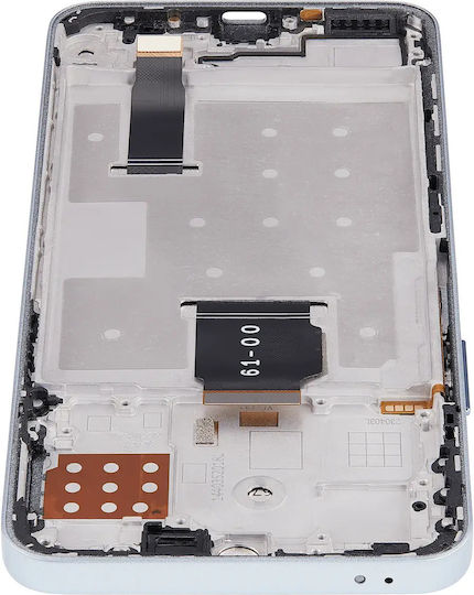 Lcd Assembly Frame Honor X8a X50i 90 Lite Aftermarket Plus Titanium Silver
