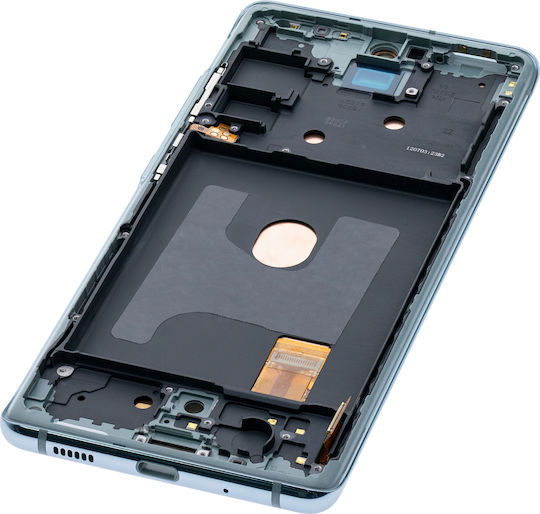 Oled Assembly Frame Samsung Galaxy S20 Fe 4g 5g Service Pack Cloud Mint